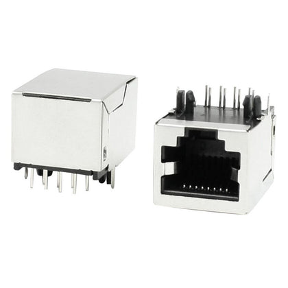 RJ45 (8P-8C) Female Plug - PCB Mount