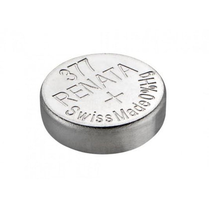 Renata 377 SR626SW (Original) 1.55V 28mAh Silver Oxide Button Cell Battery