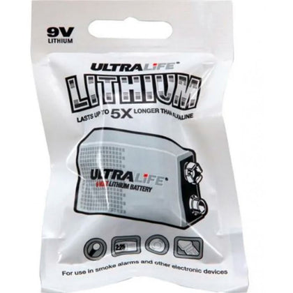 ULTRALIFE 9V Long-Life Non-Rechargeable Lithium Battery