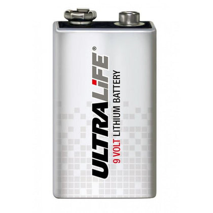 ULTRALIFE 9V Long-Life Non-Rechargeable Lithium Battery