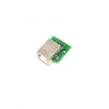 USB Type-B Female Head to DIP 4 pin Breakout PCB Module