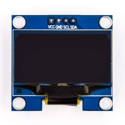 2.44 cm (0.96 Inch) I2C/IIC 128x64 OLED Display Module 4 Pin - Blue Color