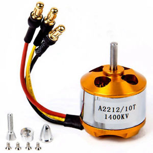 A2212 10T  1400KV Brushless Motor for Drone (Soldered Connector)