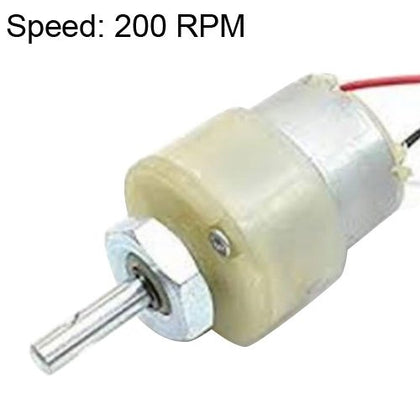 12v 200 RPM DC Gear Motor