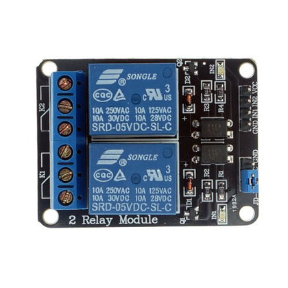 2 Channel 5V Relay Module with Optocoupler