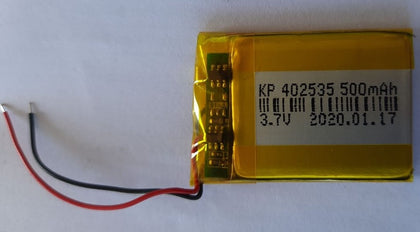 3.7V 500mAH (Lithium Polymer) Lipo Rechargeable Battery Model KP-502535