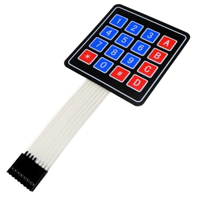 4×4 Matrix Keypad Membrane Switch for Arduino, ARM and other MCU