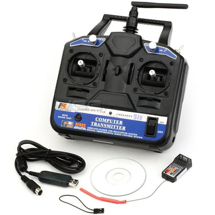 Flysky CT6B Remote 6 Channel Transmitter and Receiver for Quadcopter