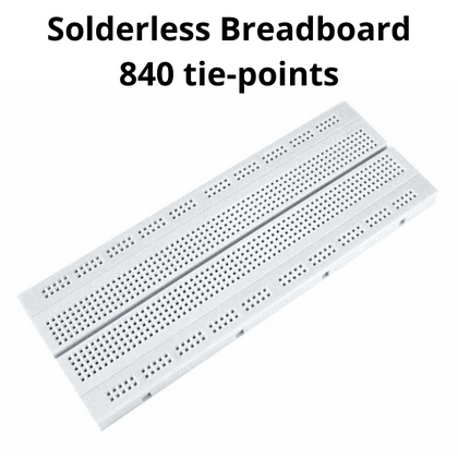 840 Tie-Points Solderless Breadboard