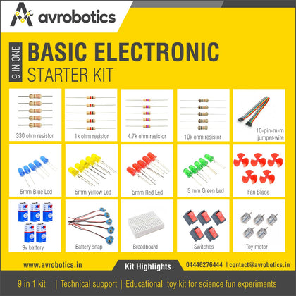 Basic Electronics Starter Kit -1