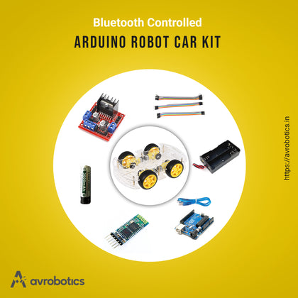 Bluetooth controlled Smart Robot Car DIY kit